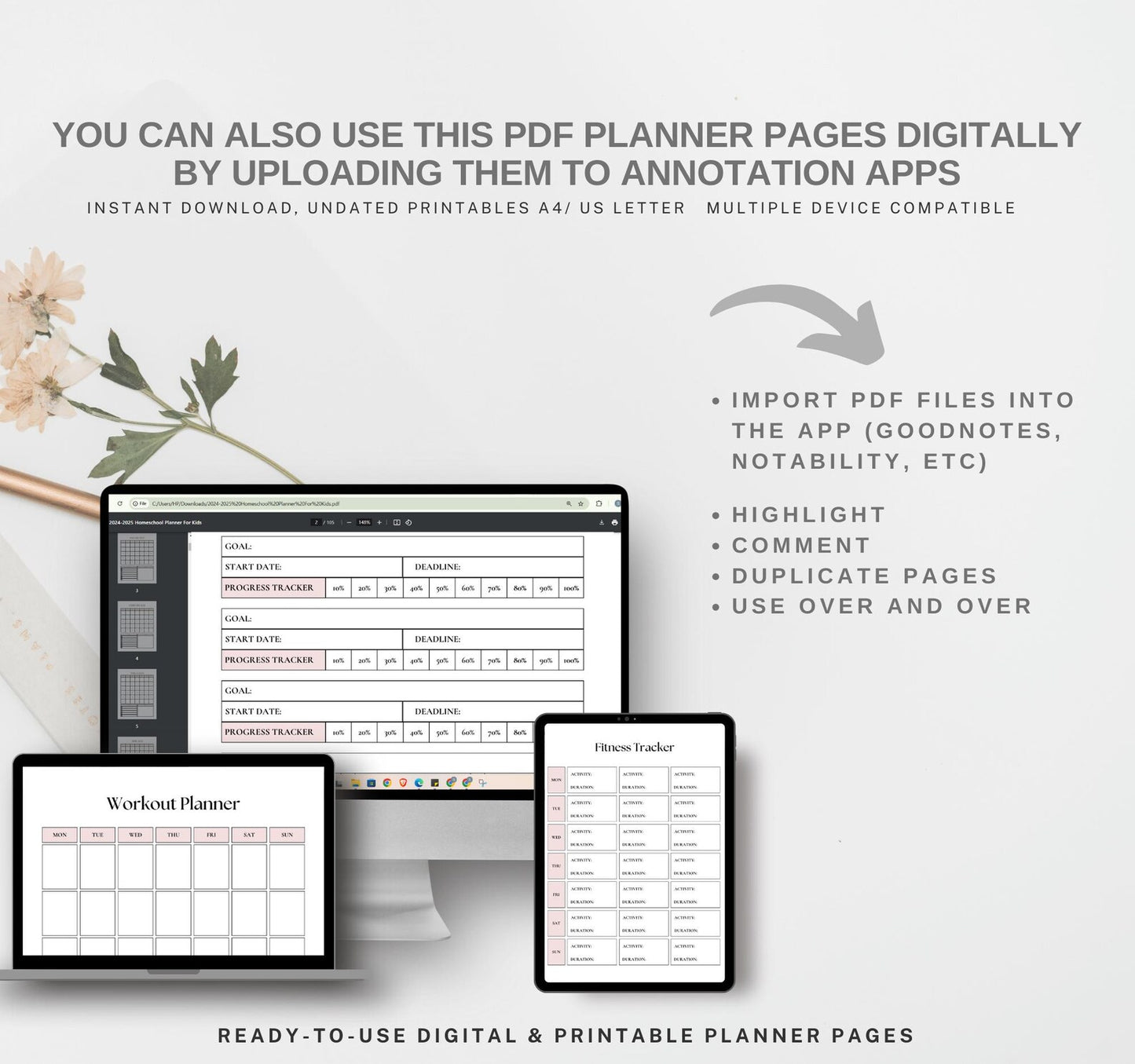 Printable Weight Loss Planner
