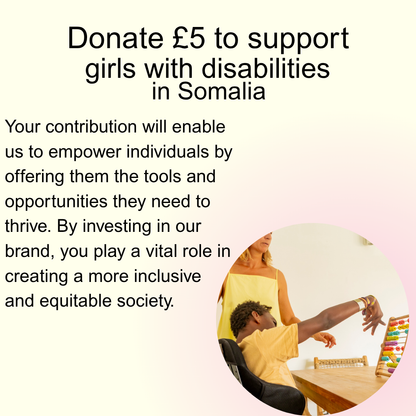 Give £5/month to Sponsor Girls with Disabilities for Education and Inclusion