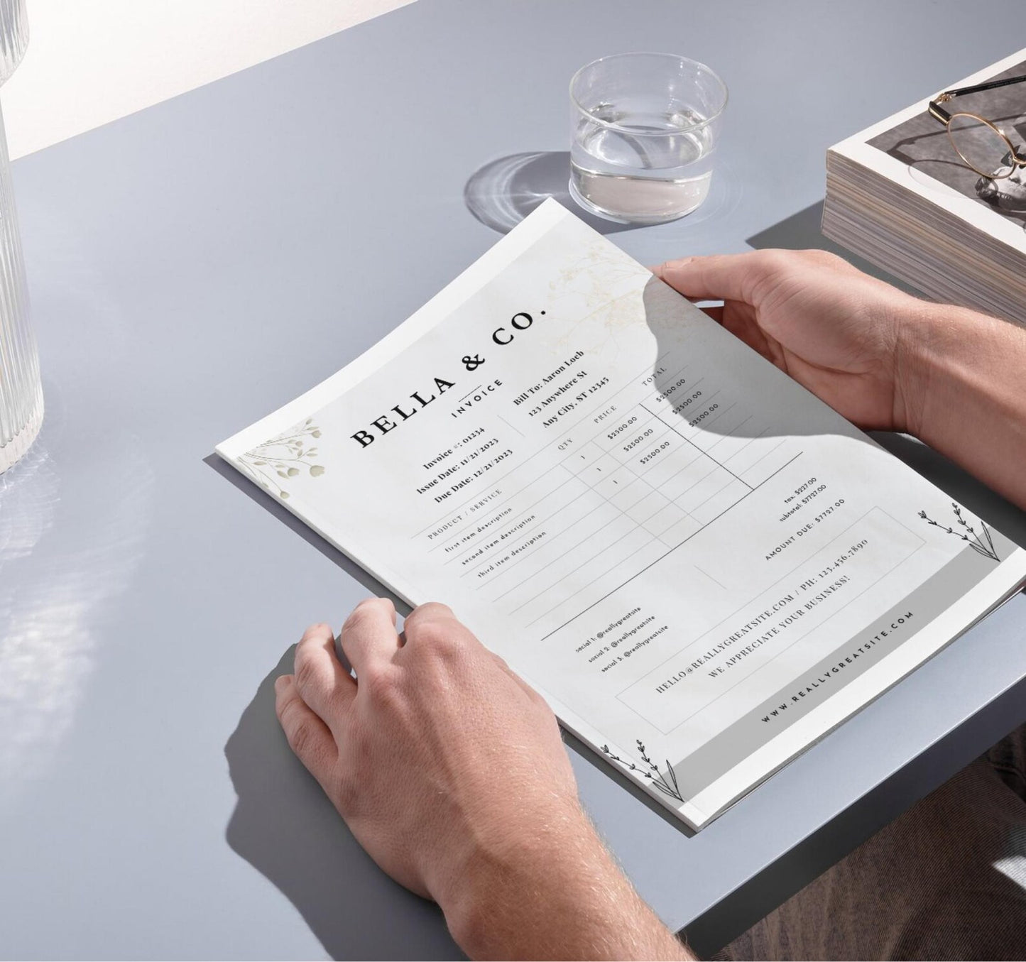Order form and Invoice Templates