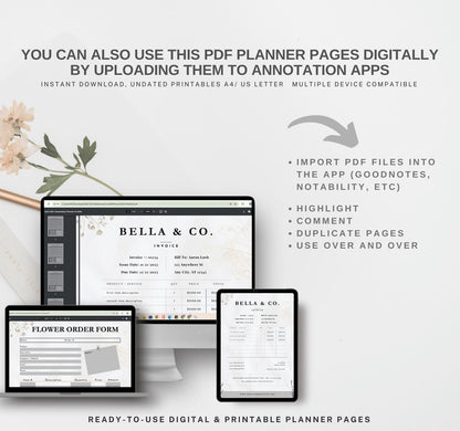 Order form and Invoice Templates